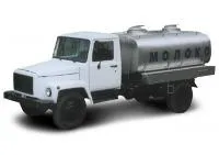 Молоковоз Г6-ОПА-3309 на шасси ГАЗ-3309 нержавеющая сталь