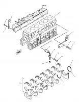 Блок двигателя Caterpillar S6KT / 3066 (212-8566)