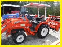 Японский Минитрактор Kubota A-15 с Куном