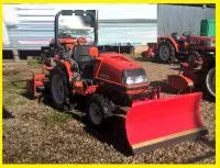 Японский минитрактор Kubota А-175 с Отвалом