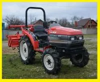 Японский Минитрактор Mitsubishi MT 201 D 4WD